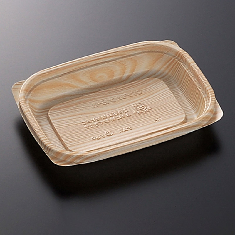 中央化学 惣菜容器 CTデリカン 本体 15-11 木曽 50枚/袋（ご注文単位24袋）【直送品】