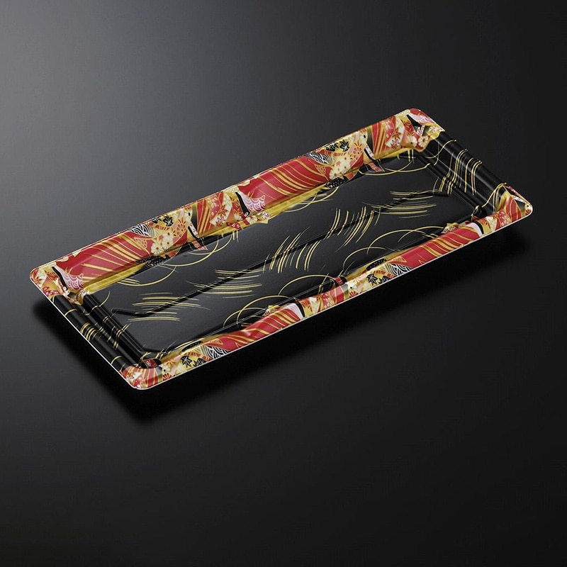 中央化学 寿司容器 豊味 本体 16-2 結DR 50枚/袋（ご注文単位18袋）【直送品】