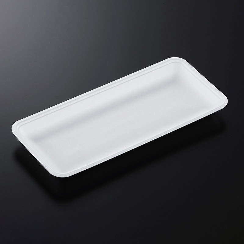 中央化学 発泡トレー容器 CNトレー 30-14E (L) 白 100枚/袋（ご注文単位14袋）【直送品】