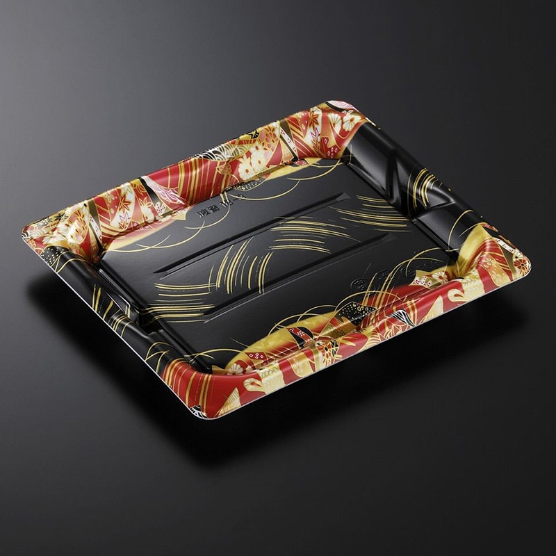 中央化学 寿司容器 波音 本体 18-3 結DR 50枚/袋（ご注文単位12袋）【直送品】