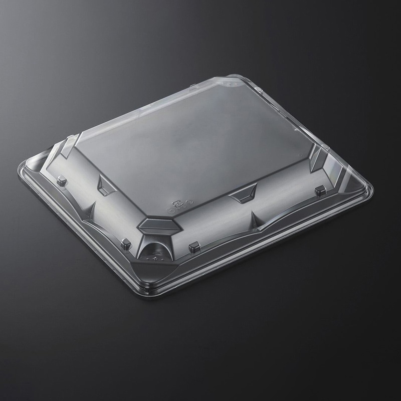 中央化学 寿司容器 波音 外嵌合蓋 18-3  50枚/袋（ご注文単位12袋）【直送品】