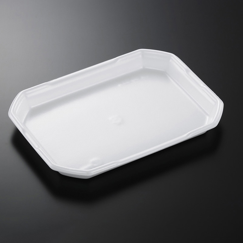 中央化学 汎用トレー CX 30-22A 内ラミ 白 50枚/袋(ご注文単位6袋)【直送品】