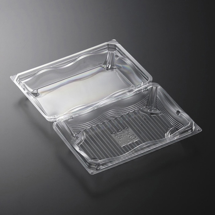 中央化学 嵌合フードパック リップル 18-12 透明 50枚/袋（ご注文単位18袋）【直送品】