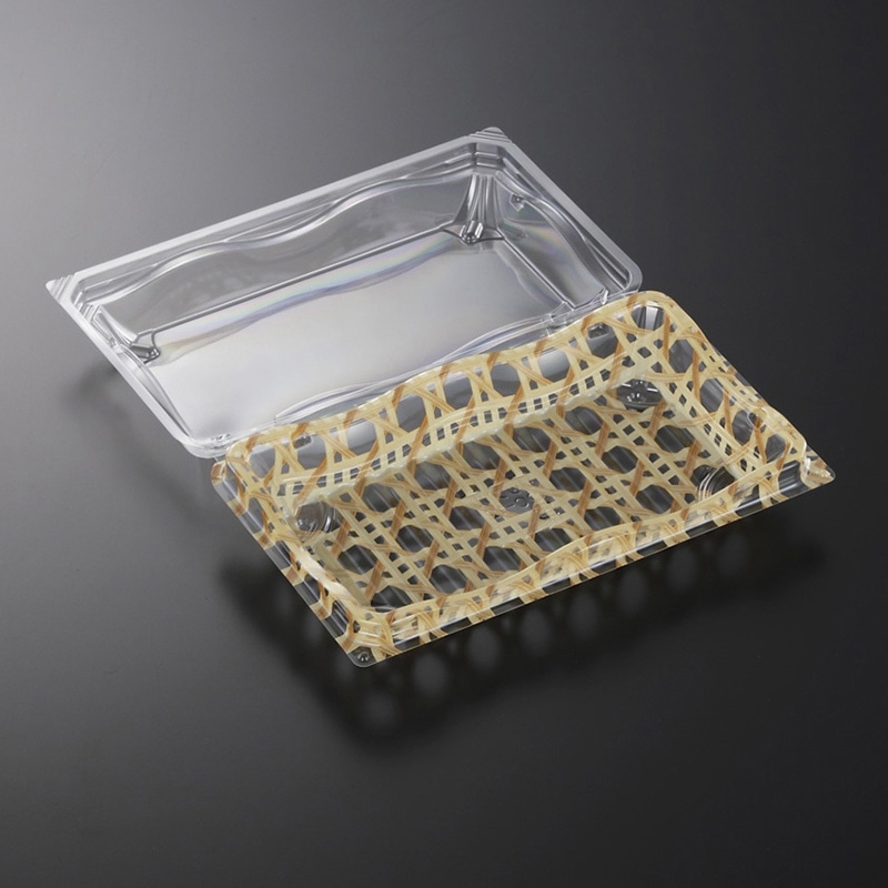 中央化学 嵌合フードパック リップル 20-12 ラタンY 50枚/袋（ご注文単位18袋）【直送品】