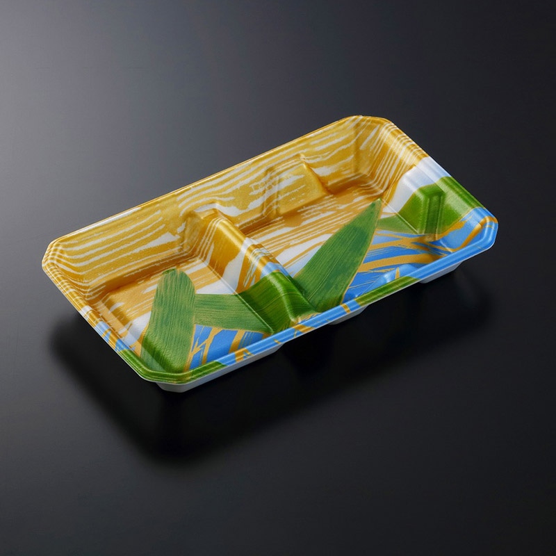 中央化学 冷麺セット容器 NDC 本体 26-15 川笹LB 50枚/袋(ご注文単位12袋)【直送品】