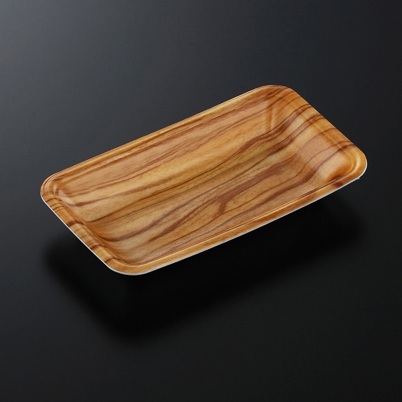 中央化学 発泡トレー容器 CNトレー 20-11F(L) 木理BR内 100枚/袋(ご注文単位24袋)【直送品】