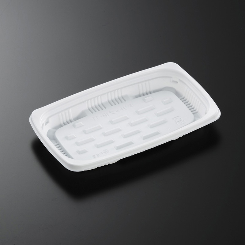 中央化学 惣菜容器 CTデリトップ 本体 18-11 W 50枚/袋（ご注文単位32袋）【直送品】