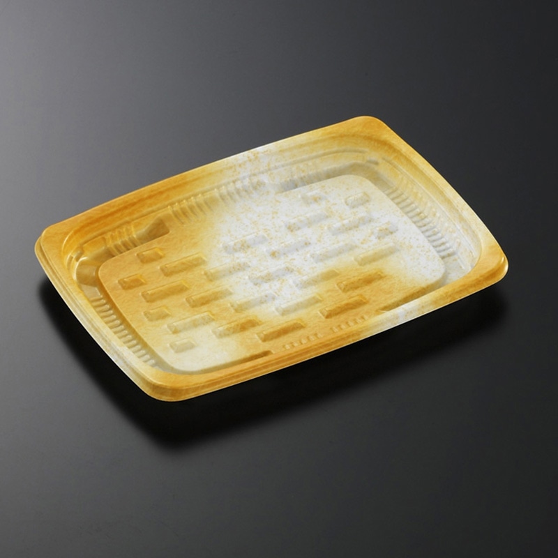 中央化学 惣菜容器 CTデリトップ 本体 18-13A 東雲LOR 50枚/袋（ご注文単位24袋）【直送品】