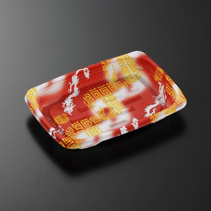 中央化学 惣菜容器 CTデリトップ 本体 15-11 炎竜R 50枚/袋（ご注文単位36袋）【直送品】