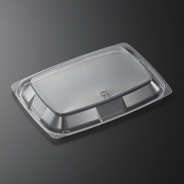 中央化学 惣菜容器 CTデリトップ 蓋 18-13  50枚/袋（ご注文単位24袋）【直送品】