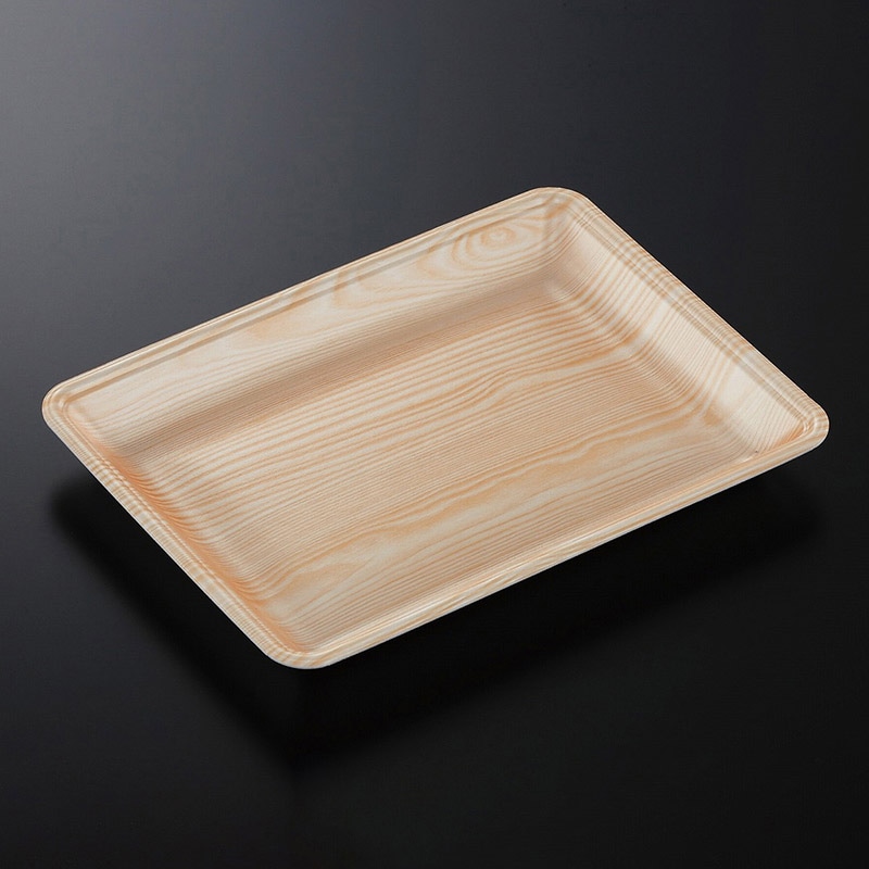 中央化学 発泡トレー容器 CNトレー 28-21FF (L) 木曽内 100枚/袋（ご注文単位8袋）【直送品】