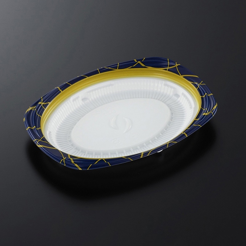 中央化学 軽食容器 CTグルメハウス 本体 D21 オペラDB 50枚/袋(ご注文単位16袋)【直送品】