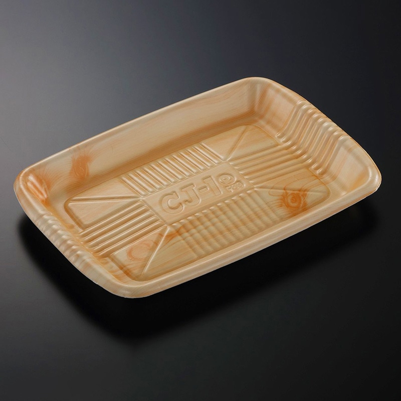 中央化学 発泡トレー容器 CJトレー CJ-1(N) ひのき内 50枚/袋（ご注文単位10袋）【直送品】