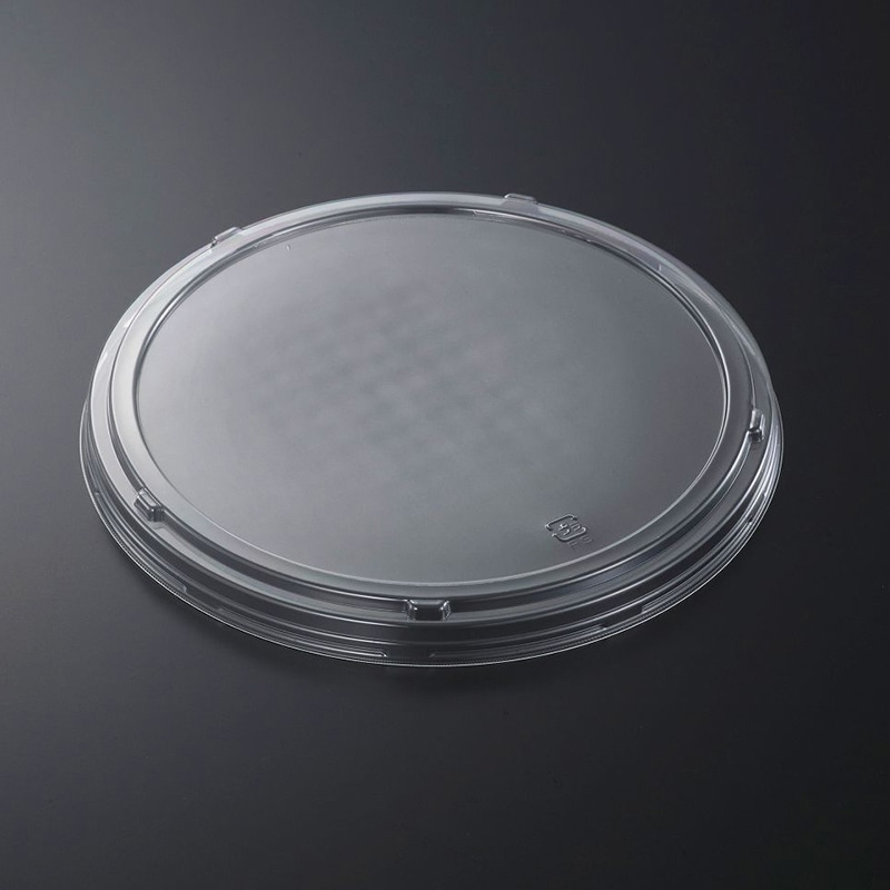 中央化学 寿司容器 HS桶 外嵌合蓋 M250  10枚/袋（ご注文単位32袋）【直送品】