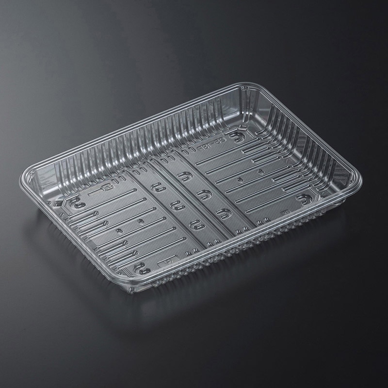 中央化学 汎用トレー C-APG CSRトレー CSR 25-18F 厚 透明 100枚/袋（ご注文単位6袋）【直送品】