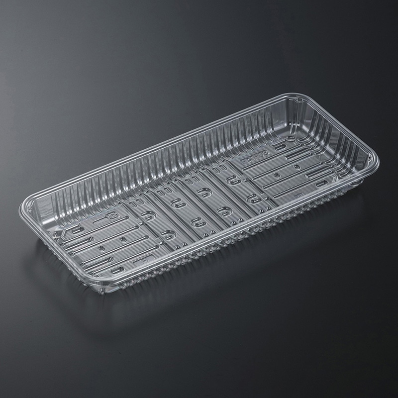 中央化学 汎用トレー C-APG CSRトレー CSR 30-14F 透明 100枚/袋（ご注文単位8袋）【直送品】