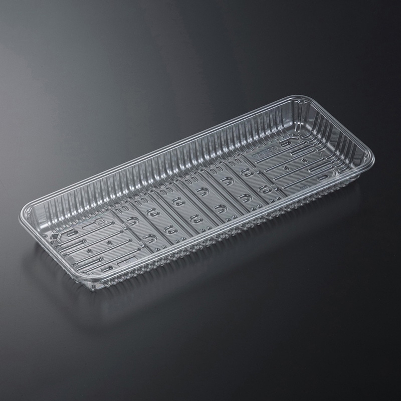 中央化学 汎用トレー C-APG CSRトレー CSR 33-14F 透明 100枚/袋（ご注文単位6袋）【直送品】