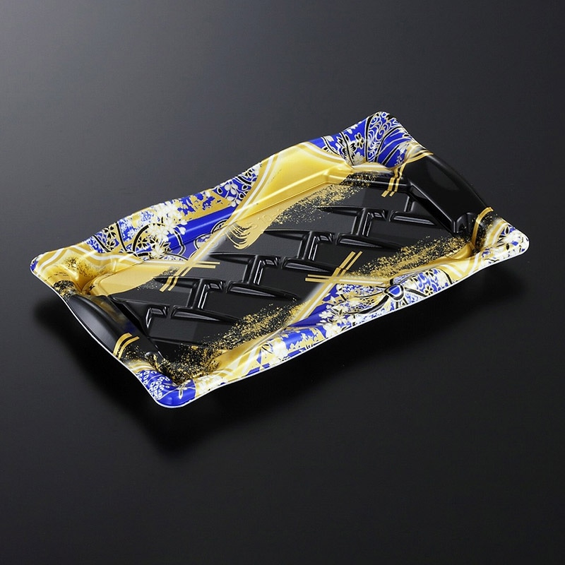 中央化学 寿司容器 かわら 本体 10-2 京善B 50枚/袋(ご注文単位16袋)【直送品】