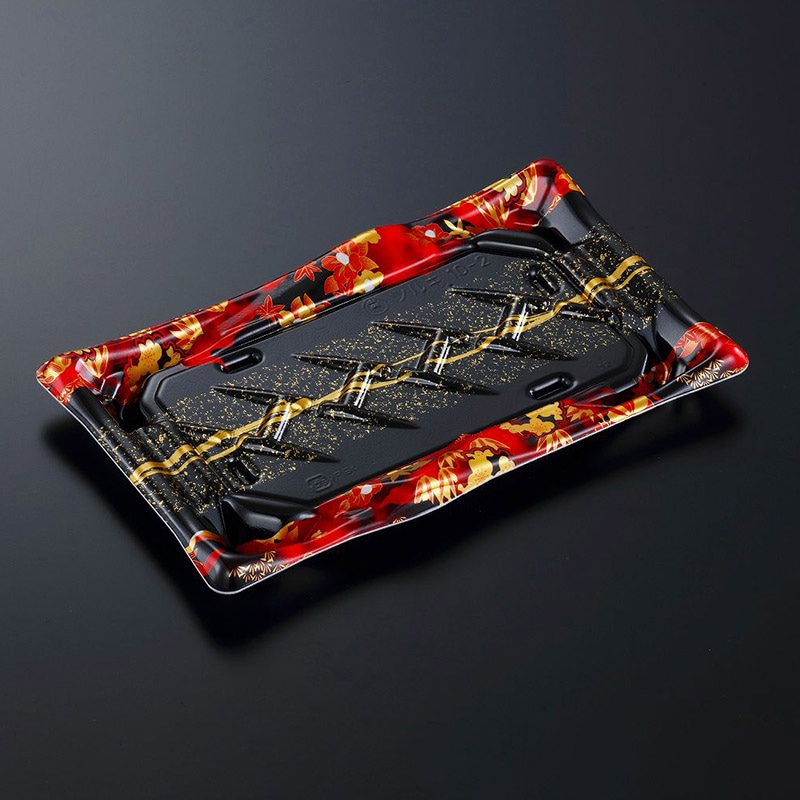 中央化学 寿司容器 剣 本体 10-2 一陣R 50枚/袋（ご注文単位16袋）【直送品】