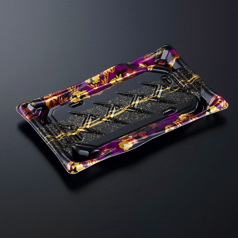 中央化学 寿司容器 剣 本体 10-2 一陣V 50枚/袋（ご注文単位16袋）【直送品】