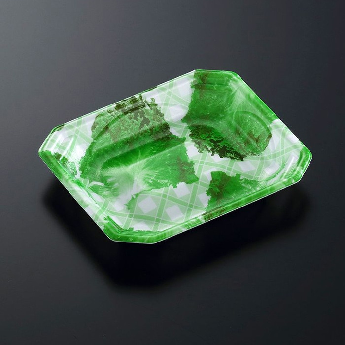 中央化学 惣菜トレー 味鉢 15-12 フレッシュGN 100枚/袋（ご注文単位24袋）【直送品】