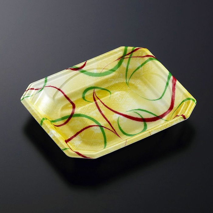 中央化学 惣菜トレー 味鉢 15-12 くるりY 100枚/袋（ご注文単位24袋）【直送品】