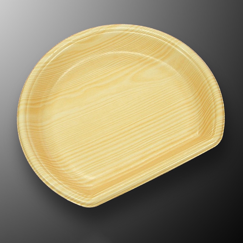 中央化学 汎用トレー CL半月 21F 木曽内 50枚/袋（ご注文単位18袋）【直送品】