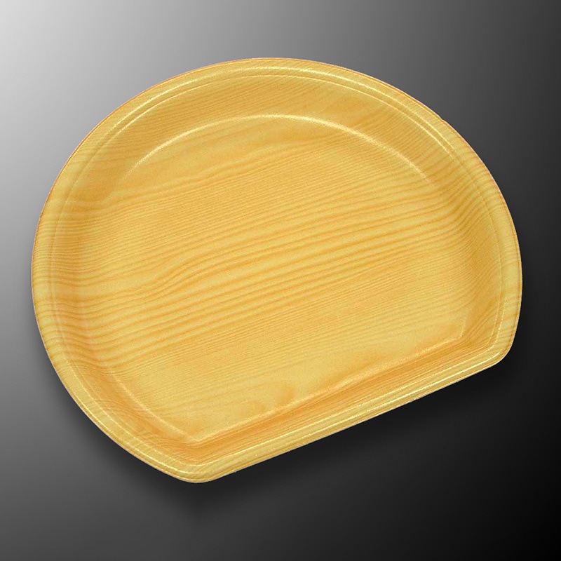 中央化学 汎用トレー CL半月 24F 木曽内 50枚/袋（ご注文単位16袋）【直送品】