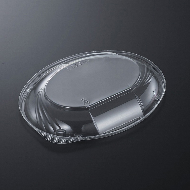 中央化学 軽食容器 CTグルメハウス 浅蓋30H D24  50枚/袋（ご注文単位12袋）【直送品】