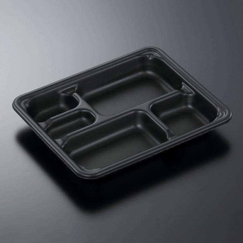 中央化学 弁当容器 SDエブリ 本体 24-20A BK 50枚/袋（ご注文単位12袋）【直送品】