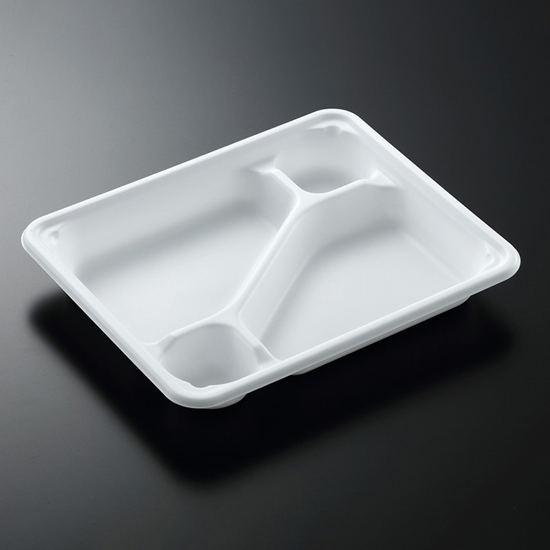 中央化学 弁当容器 SDエブリ 本体 24-20C W 50枚/袋（ご注文単位12袋）【直送品】