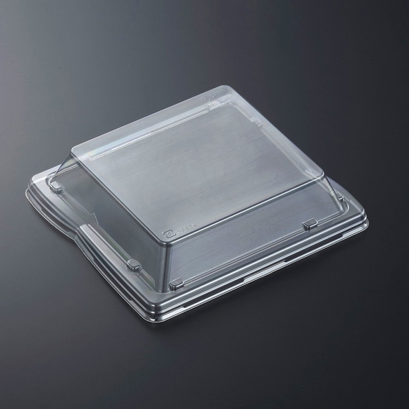 中央化学 刺身容器 雲海 外嵌合蓋 20-18  50枚/袋（ご注文単位18袋）【直送品】