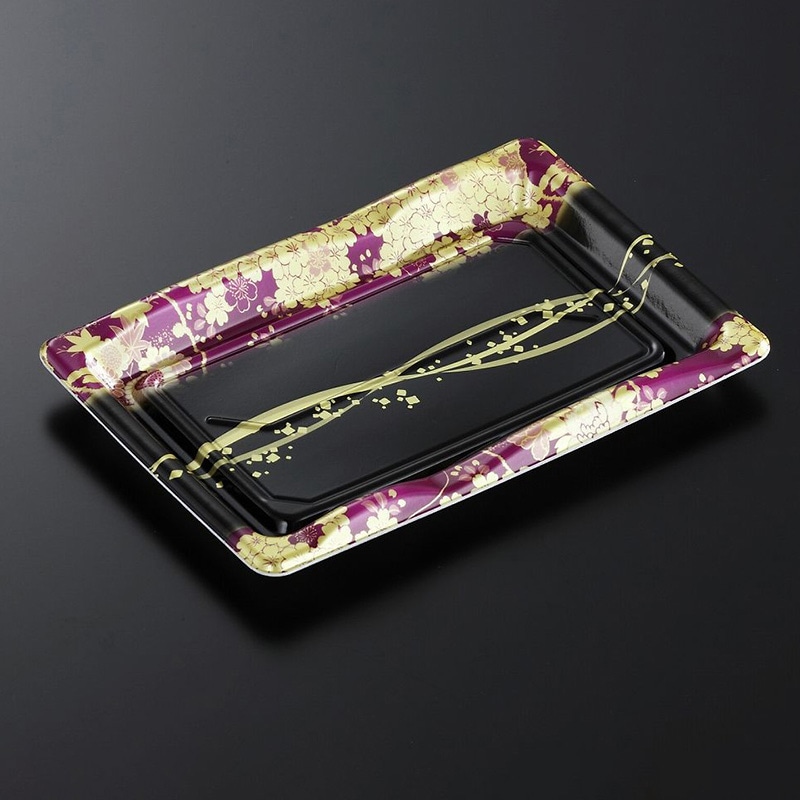 中央化学 寿司容器 豊味 本体 8-2 羽織V 50枚/袋（ご注文単位30袋）【直送品】