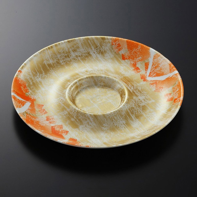 中央化学 汎用発泡トレー 丸トレー 25 四織OR内 50枚/袋（ご注文単位12袋）【直送品】