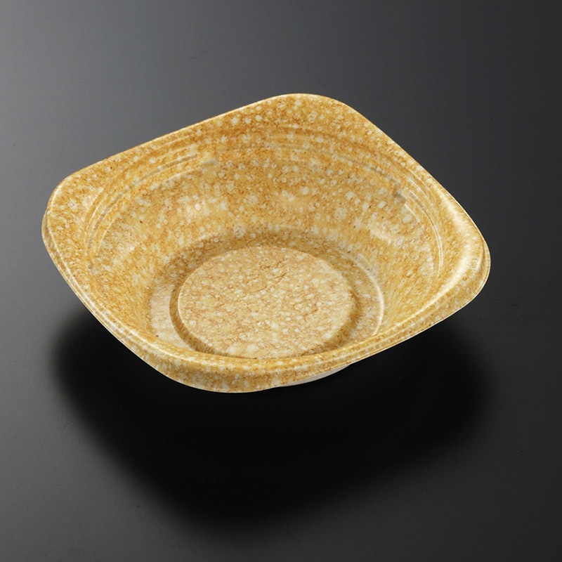 中央化学 惣菜容器 CT菜こまち 本体 140 陶磁OR 50枚/袋（ご注文単位18袋）【直送品】