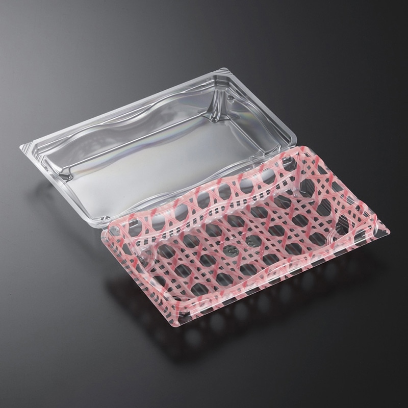 中央化学 嵌合フードパック リップル 20-12 ラタンP 50枚/袋（ご注文単位18袋）【直送品】