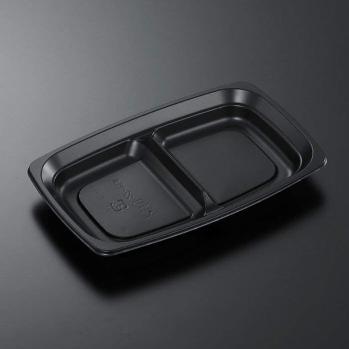 中央化学 弁当容器 CT香旬 本体 22-15A BK 50枚/袋（ご注文単位18袋）【直送品】