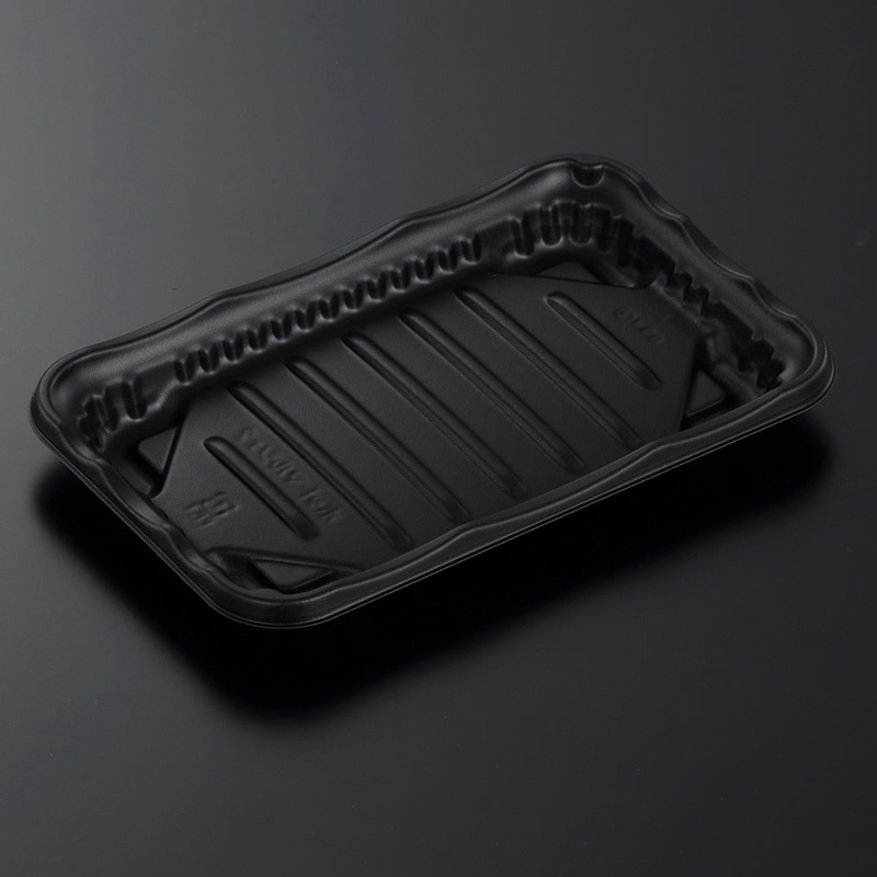 中央化学 惣菜容器 SDホットマルシェ 本体 2 BK 50枚/袋（ご注文単位24袋）【直送品】