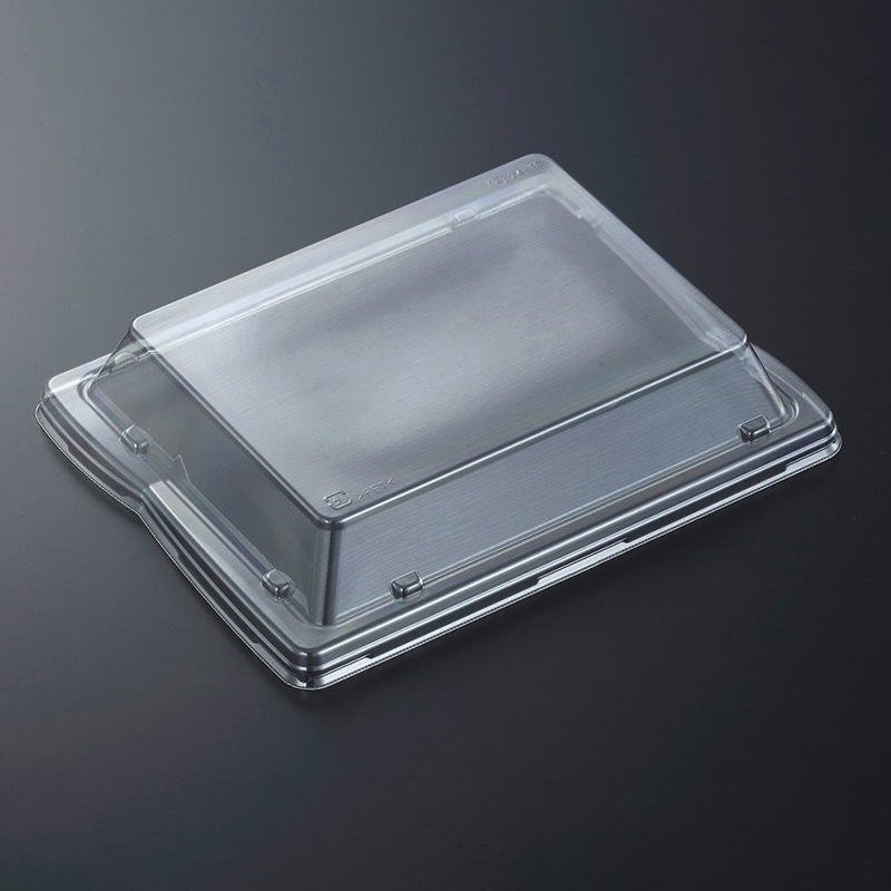 中央化学 刺身容器 雲海 外嵌合蓋 24-18  50枚/袋（ご注文単位12袋）【直送品】