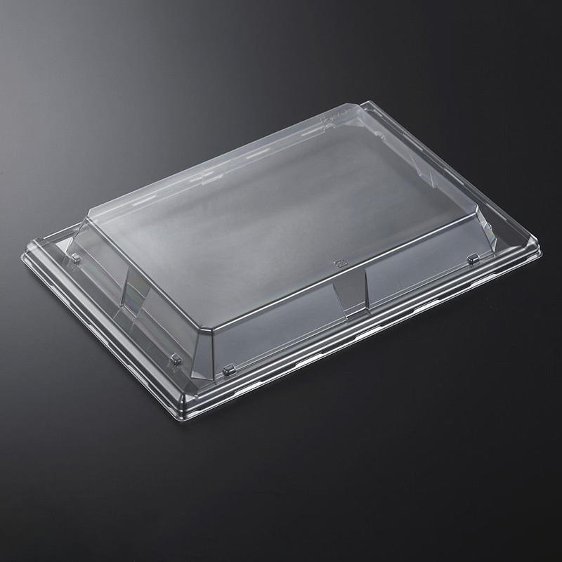 中央化学 刺身容器 CF宴角 外嵌合蓋 34-23  20枚/袋（ご注文単位10袋）【直送品】