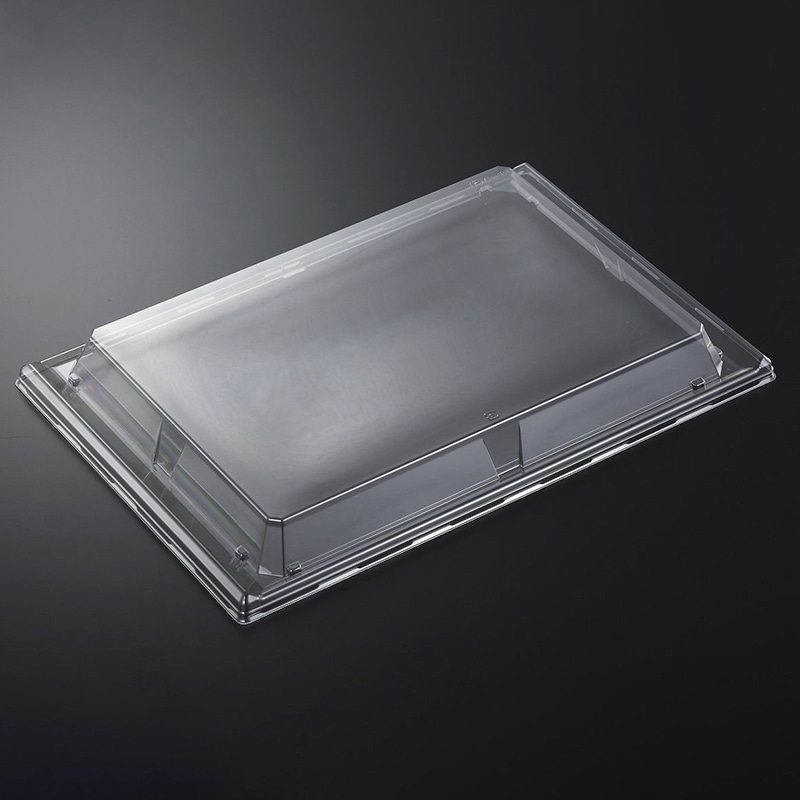 中央化学 刺身容器 CF宴角 外嵌合蓋 45-30  10枚/袋（ご注文単位12袋）【直送品】