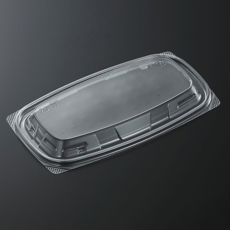 中央化学 惣菜容器 デリモア 内外嵌合蓋 20-11  50枚/袋（ご注文単位24袋）【直送品】