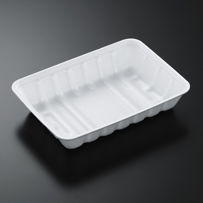 中央化学 ミンチトレー MIC 350(20-14) 白 50枚/袋（ご注文単位24袋）【直送品】