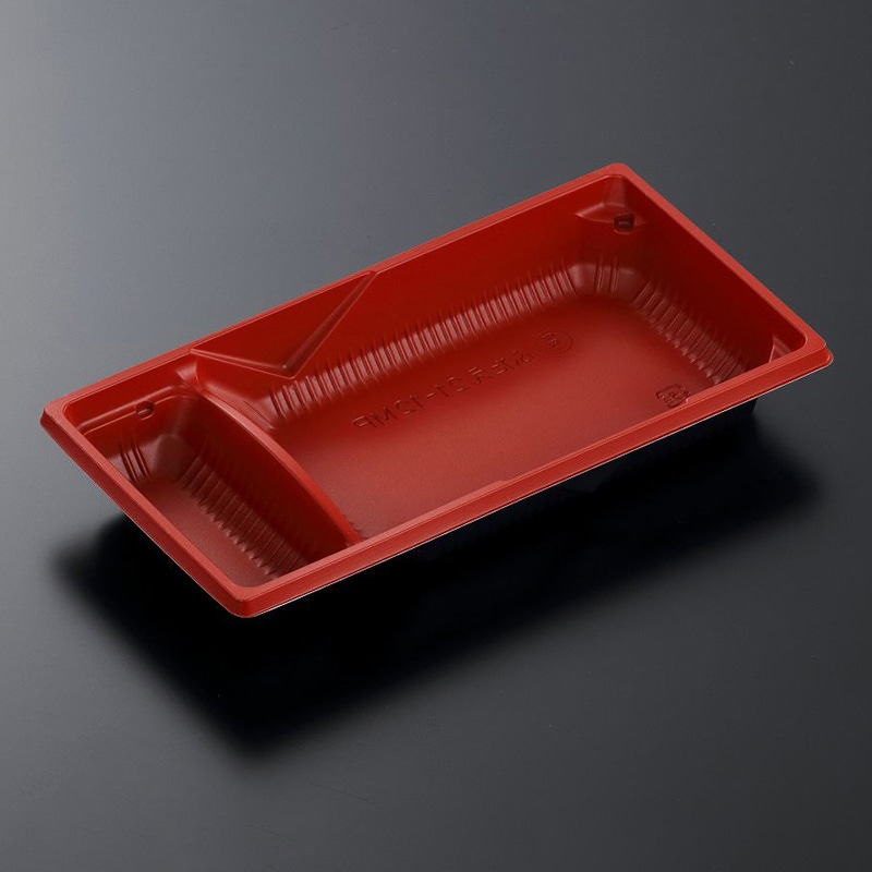 中央化学 お重容器 CTふたえ 中皿 21-12MP R-BS 50枚/袋（ご注文単位12袋）【直送品】