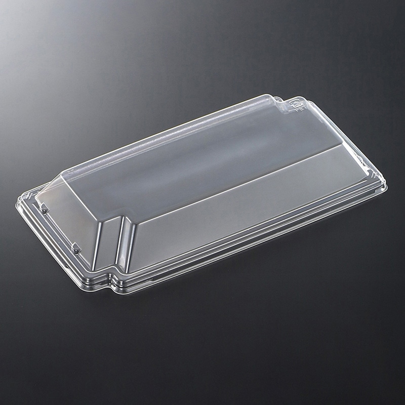 中央化学 刺身容器 かく鉢 外嵌合蓋 24-12  50枚/袋（ご注文単位16袋）【直送品】