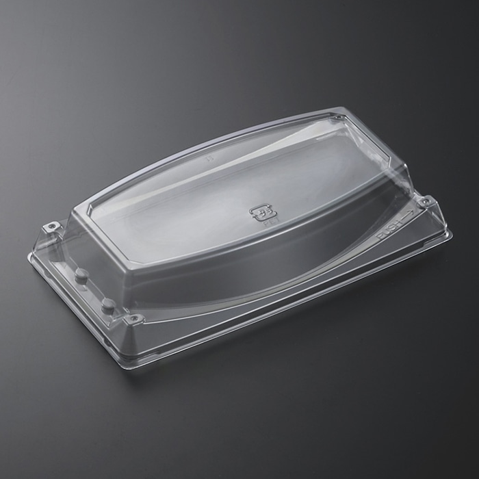 中央化学 刺身容器 C-NF船 外嵌合蓋 10 蓋-30H  25枚/袋（ご注文単位32袋）【直送品】