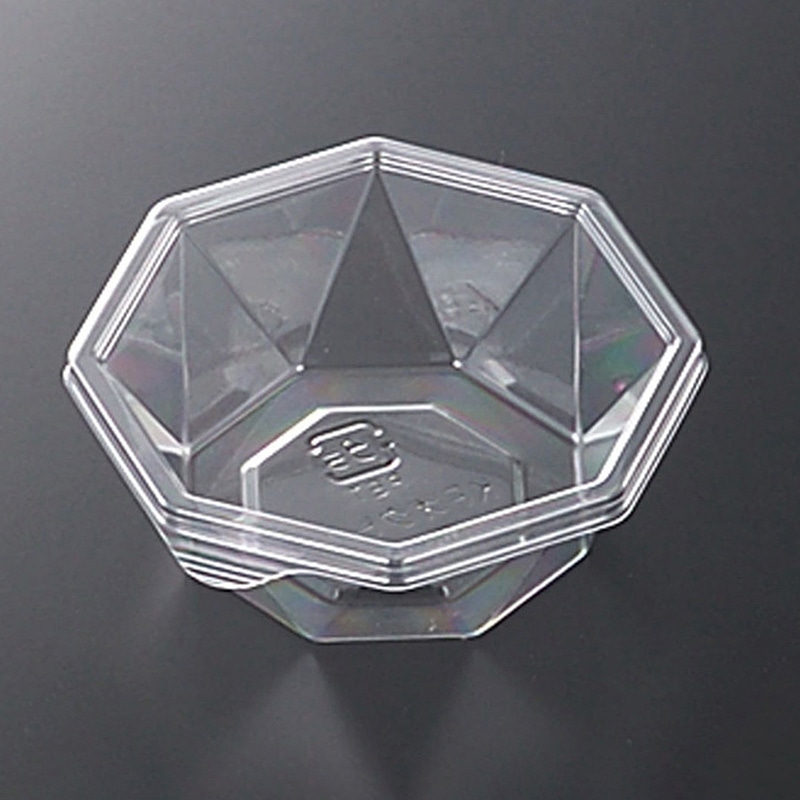 中央化学 サラダ容器 KFオクト 本体 11 PL 50枚/袋(ご注文単位40袋)【直送品】