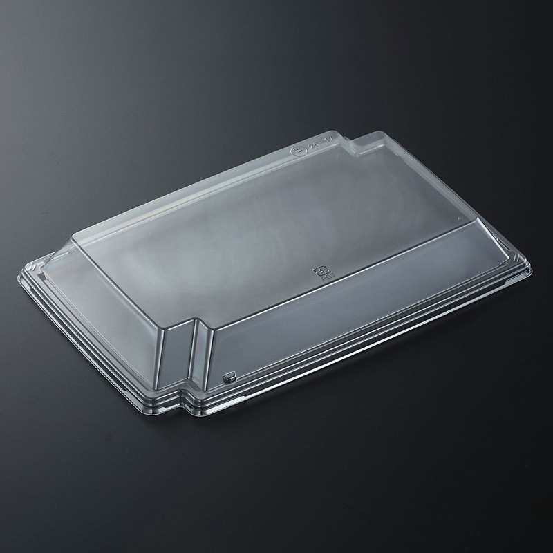 中央化学 刺身容器 かく鉢 外嵌合蓋 26-17 50枚/袋(ご注文単位12袋)【直送品】