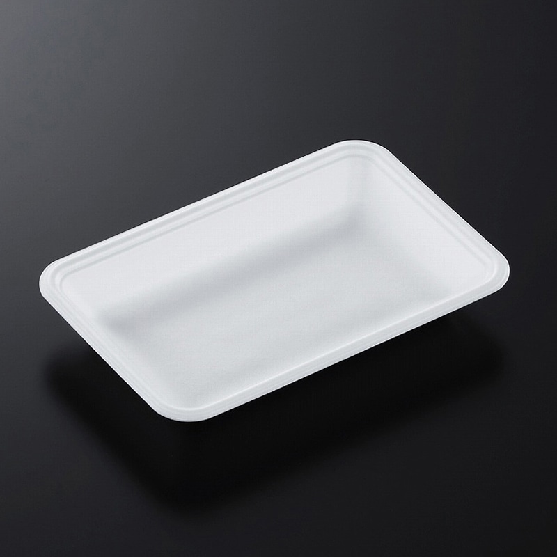 中央化学 発泡トレー容器 CNトレー 20-13F (L) 白 100枚/袋（ご注文単位21袋）【直送品】