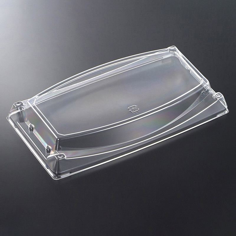 中央化学 刺身容器 C-NF船 外嵌合蓋 50 蓋-30H  25枚/袋（ご注文単位24袋）【直送品】